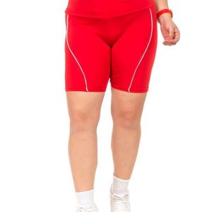 Short Ciclista Power FemininaVermelho