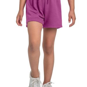 Short Moletom Menina Roxo