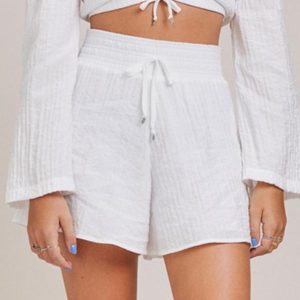Short Off com Elástico Off White