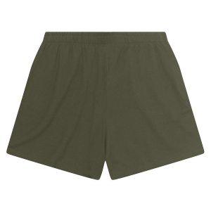 Shorts Feminino Plus Size com Bolsos Verde