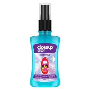Spray Bucal Closeup Go! Ice Zero Álcool 35ml