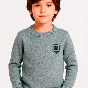 Sueter Infantil Cinza