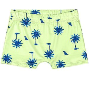 Sunga Boxer Infantil Estampada Quimby Verde