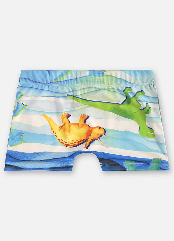 Sunga Boxer Infantil Fps +50 Azul