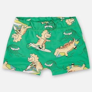 Sunga Boxer Infantil com Fps+50 Verde