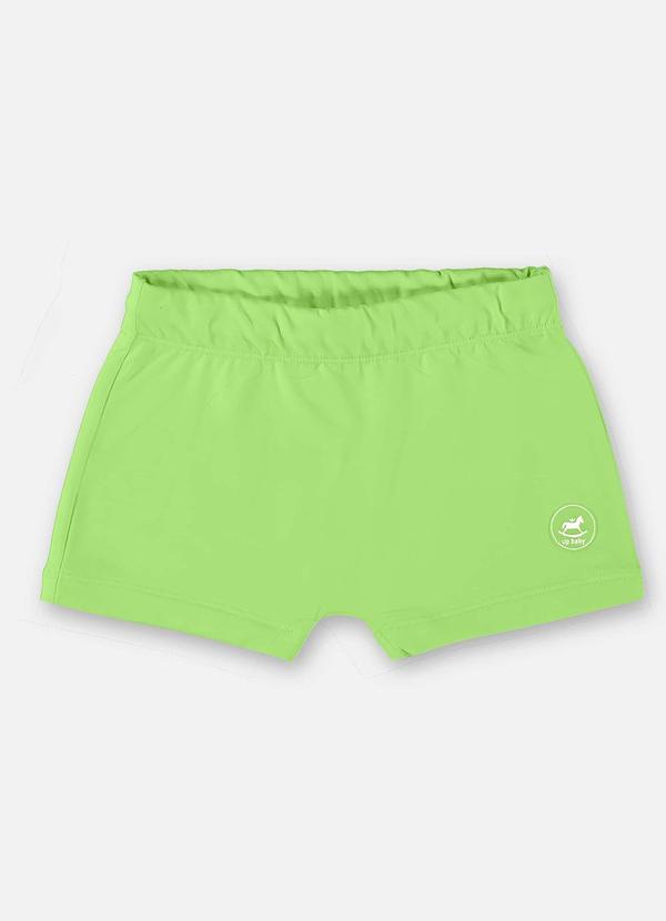 Sunga Boxer Infantil com Fps+50 Verde