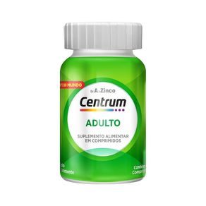 Suplemento Alimentar Centrum Adulto 60 Comprimidos