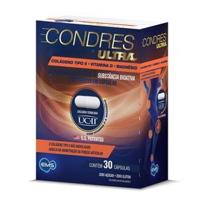 Suplemento Alimentar Condres Ultra Colágeno Tipo II 30 Cápsulas