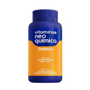 Suplemento Alimentar Neo Química Ômega 3 60 Cápsulas Gelatinosas