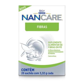 Suplemento Alimentar Pediátrico Nancare Fibras 20 Sachês 3,32g Cada