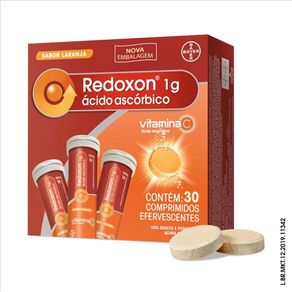 Suplemento Alimentar Redoxon Tripla Ação 30 Comprimidos Efervescentes