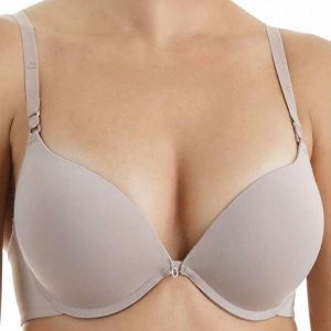 Sutiã com Aro e Bojo Push Up Liz 51384 Taça C 260-Sepia