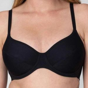 Sutiã com Aro e sem Bojo Liz 51247 Taça Dd 71-Preto