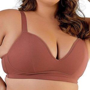 Sutiã sem Aro com Bojo Love Secret 813104 Plus Size 719-Bronze