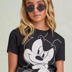 T-Shirt do Mickey Mouse Preto