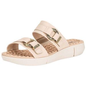 Tamanco Feminino Flat Modare 7142142 Marfim