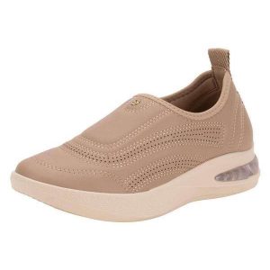 Tênis Feminino Slip On Softstep Piccadilly 940002 - Bege