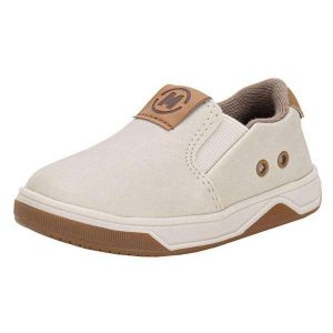 Tênis Infantil Baby Slip On Molekinho 2623100 - Marfim