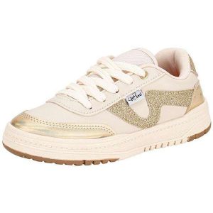 Tênis Infantil K360 Kidy 4481006 Bege/Ouro