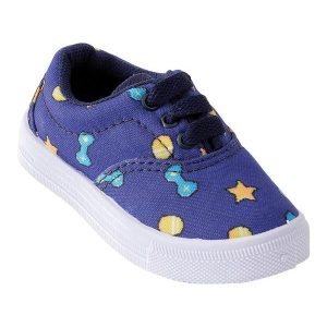 Tênis Infantil Menino Azul em Tecido