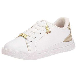 Tênis Infantil Molekinha 2575113 - Branco/Dourado