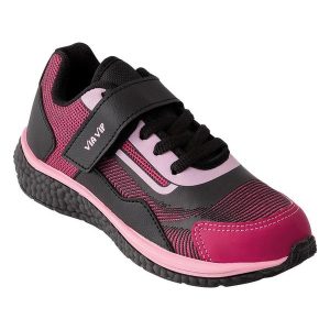 Tênis Infantil Pink em Sintético com Velcro