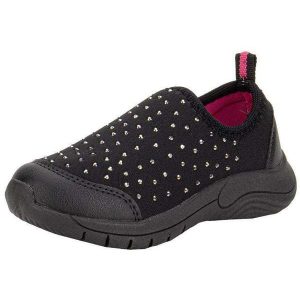 Tênis Infantil Slip On Lily Kids 19049 Preto