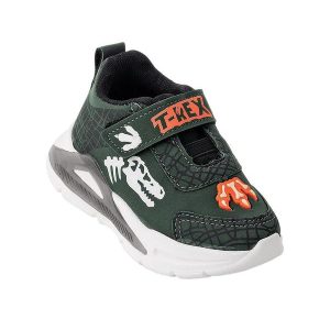 Tênis Infantil Verde com Velcro e Elástico