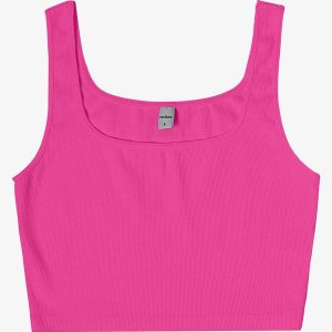 Top Básico Feminino em Ribana Rosa