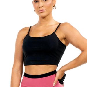 Top Feminino Fitness Preto