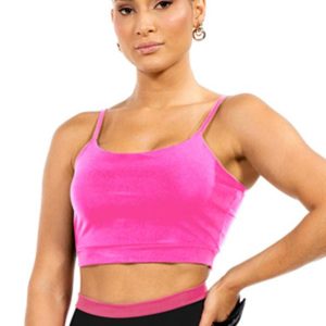 Top Feminino Fitness Rosa