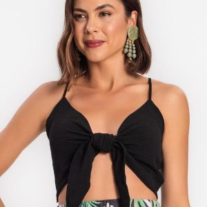 Top Feminino em Air Flow Preto