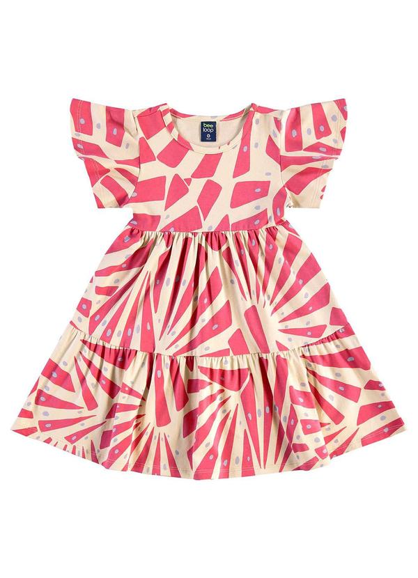 Vestido Cotton Infantil Rosa