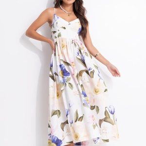 Vestido Cropped Floral Lola Rosa