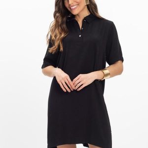 Vestido Curto Feminino Preto