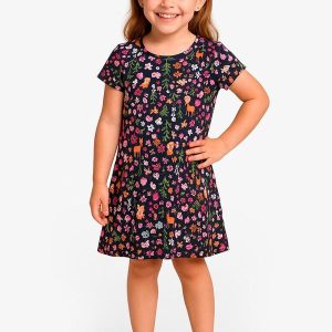 Vestido Feminino Infantil Azul