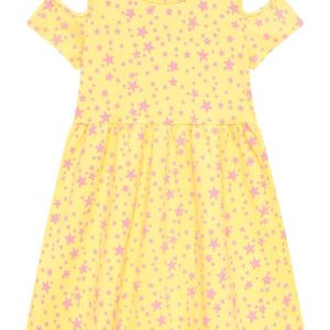 Vestido Infantil Amarelo