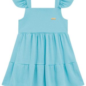Vestido Infantil Azul