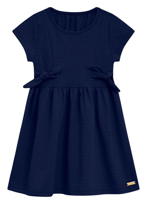 Vestido Infantil Azul