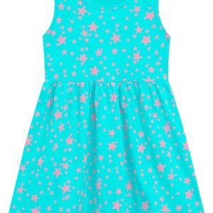 Vestido Infantil Menina Azul