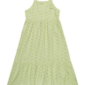 Vestido Infantil Menina Bordado Colorittá Verde
