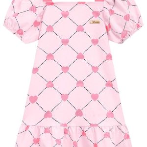 Vestido Infantil Rosa