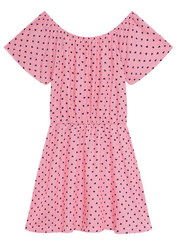 Vestido Infantil Rosa