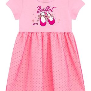 Vestido Infantil Rosa