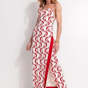 Vestido Midi Peixe Copa Off White