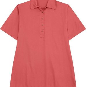 Vestido Midi Plus Size Laranja