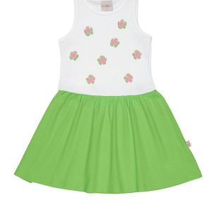 Vestido Parte Superior RibanaVerde