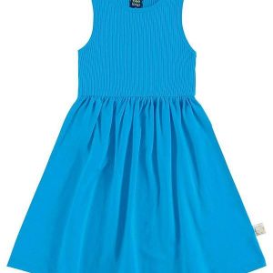 Vestido Ribana Infantil Azul