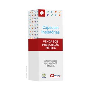 Alenia 12mcg + 400mcg 60 Cápsulas Inalatórias + Inalador