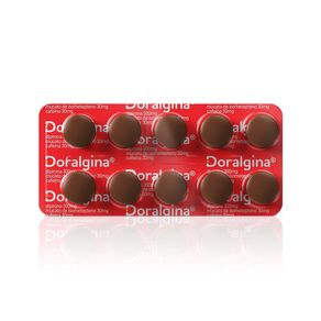 Analgésico Doralgina 10 Comprimidos Revestidos